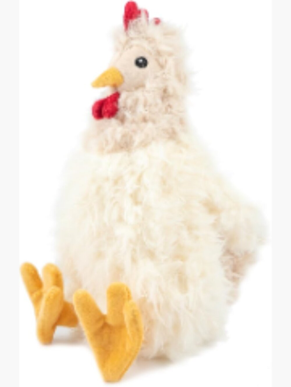 Squeaky Plush Dog Toy with Crinkle Legs for Chewers, Fetch, Training